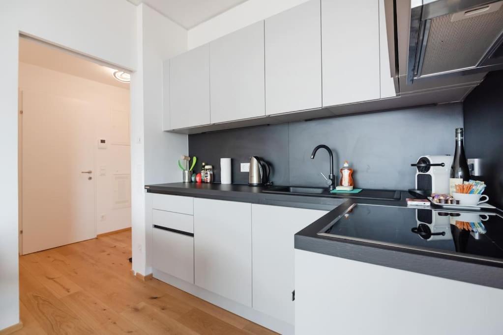 Hoch Hinaus, Neu Und Stilvoll Mit Pool Am Dach Apartment Vienna Luaran gambar
